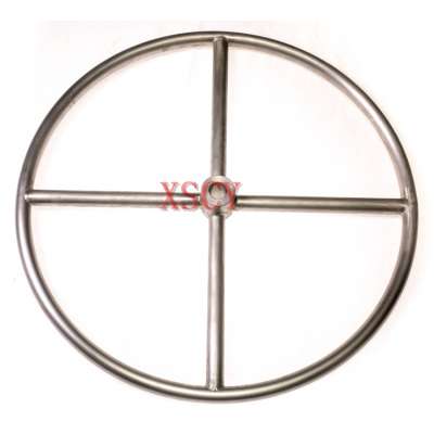 stainless-stell pipe spokes parallel welding handwheel 24'' (25.4 through-hole) Empty tube hand wheel factory