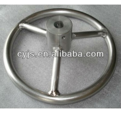 stainless steel spoke handwheel with round/square bore/welding spoke handwheel